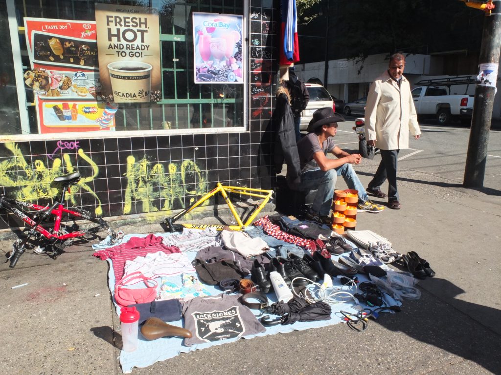 E Hasting’s Street Market in Vancouver E Hasting’s Street Market in Vancouver